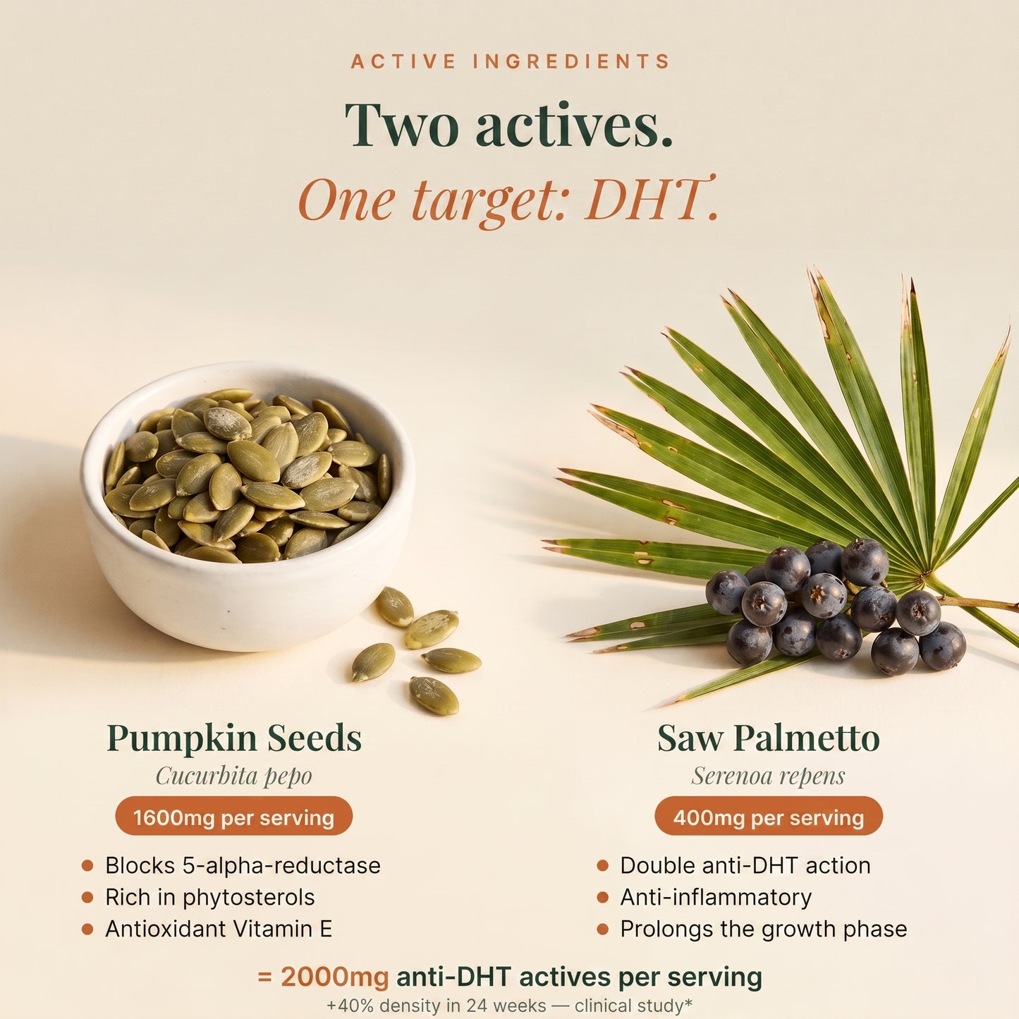 Pumpkin Seed Softgels - Natural DHT Blocker